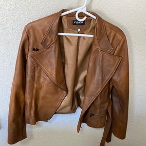 Brown Leather Jacket